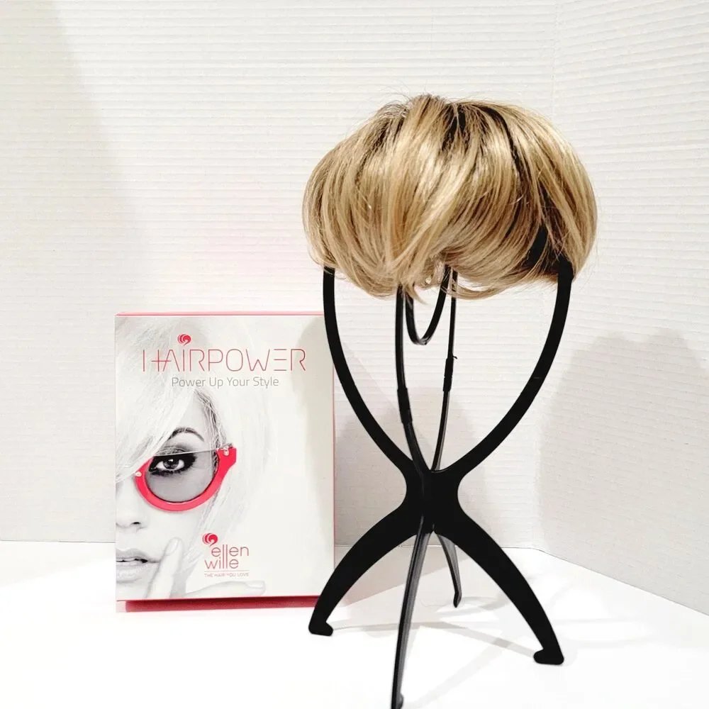 Ellen Wille HairPower Synthetic Lace Hair Topper Brown Blonde Short Pixie